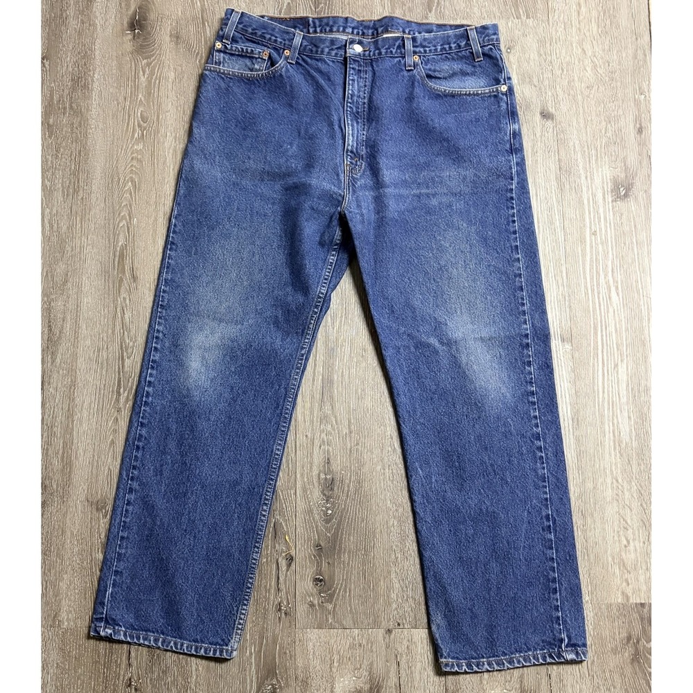 Levi's 505 Men's Jeans 42x30 Medium Blue Regular Straight Leg